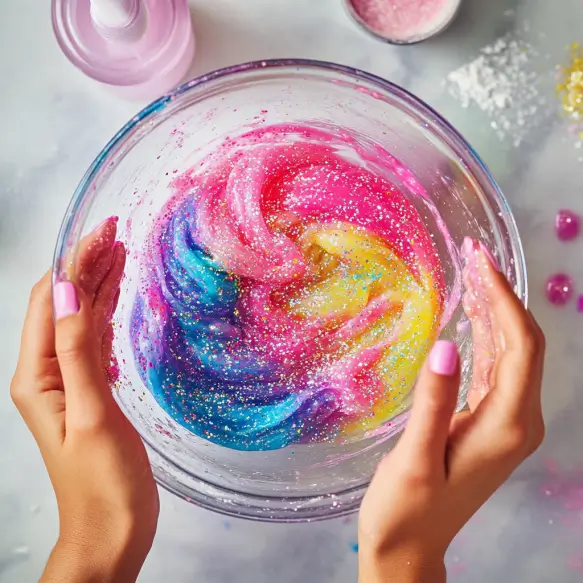 How to make 3 ingredient slime without borax