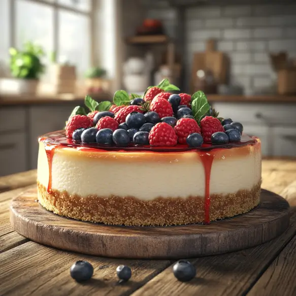 Lactose-Free Cheesecake