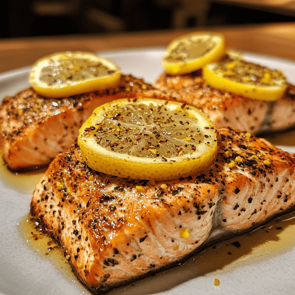 Lemon Pepper Salmon