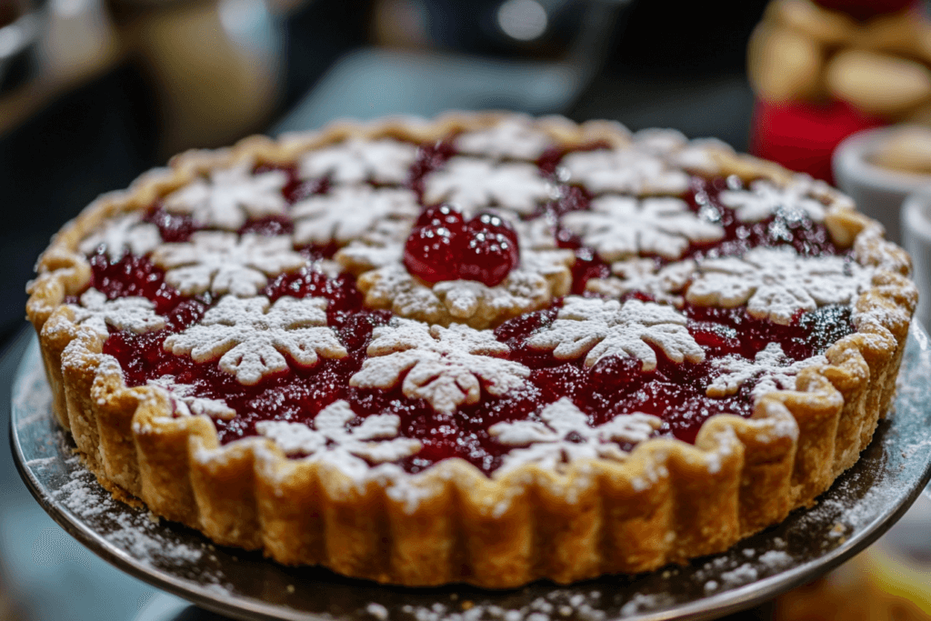 Linzer Torte and Cookies