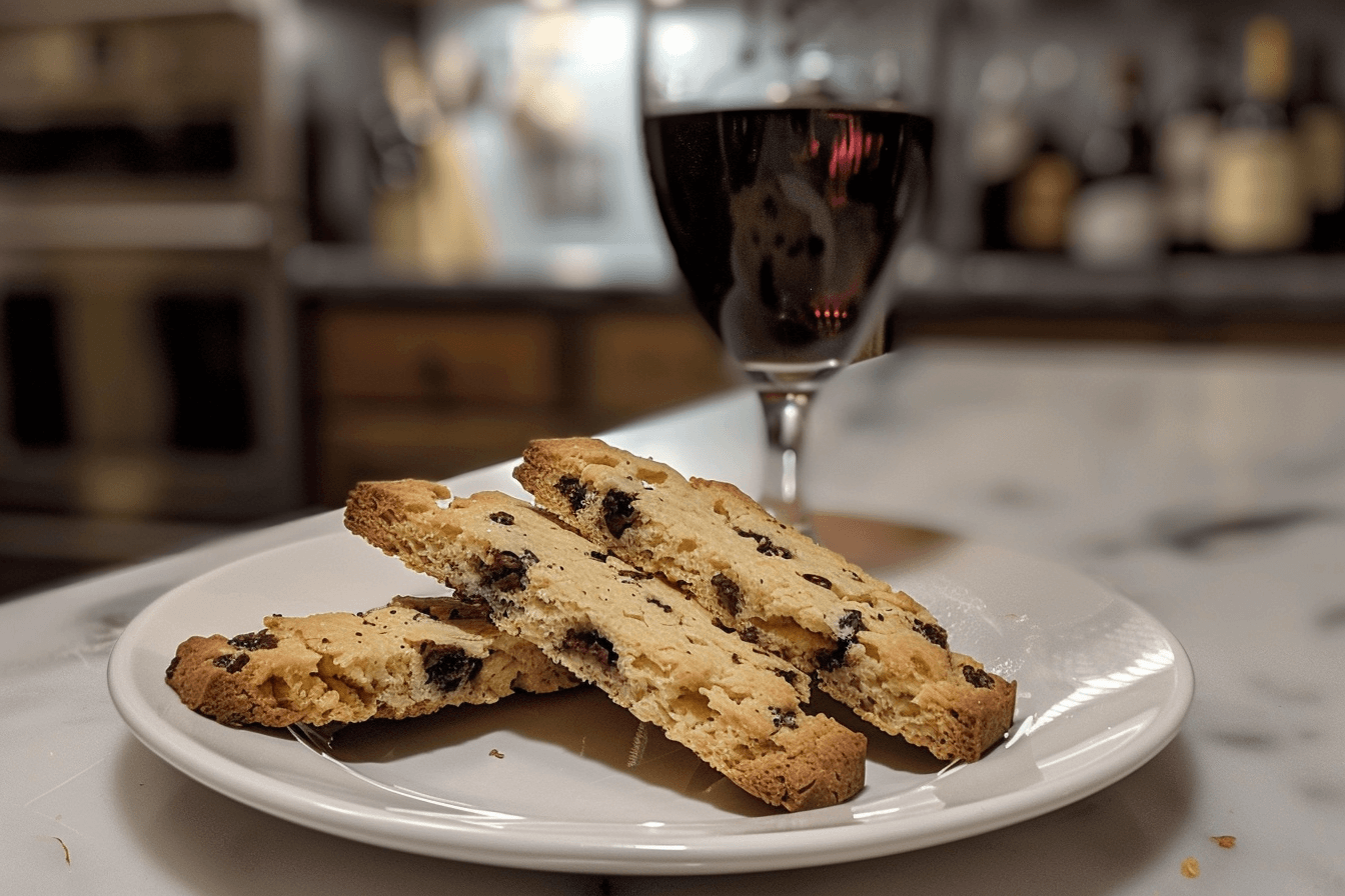 biscotti wine