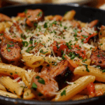 cajun sausage pasta