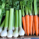 celery carrots and onions