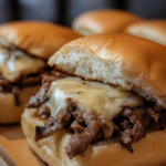 cheesesteak sliders