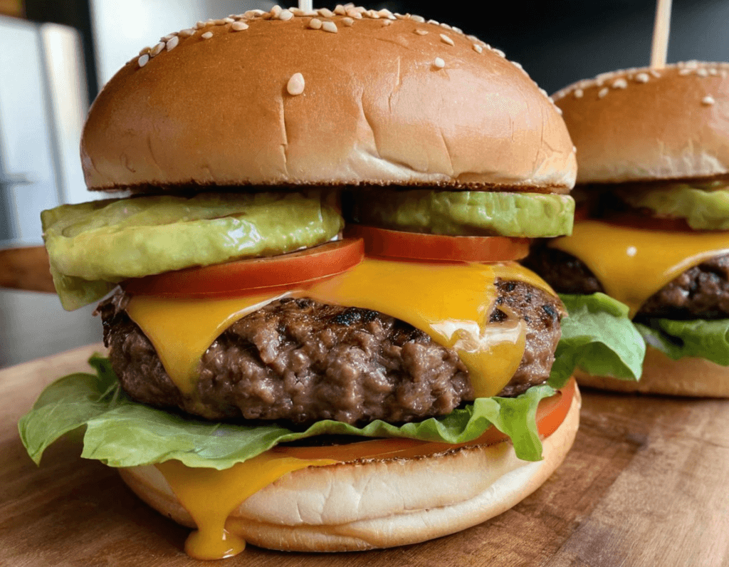 crack burgers recipe