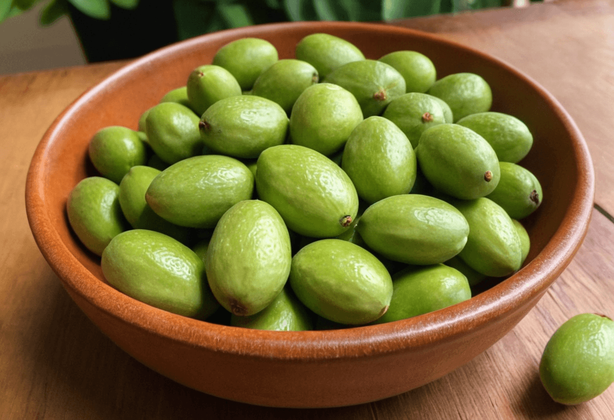 green almonds