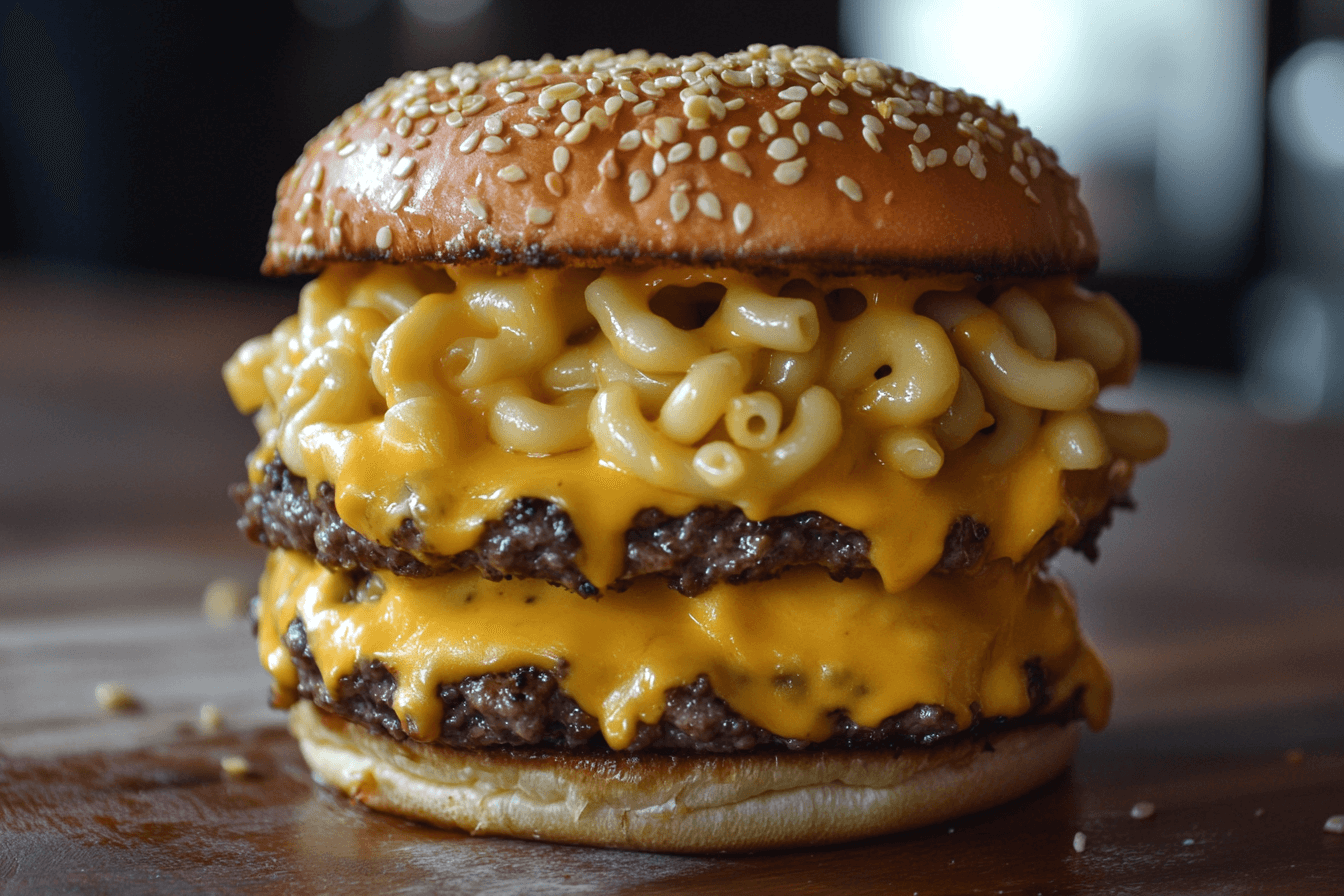 hamburger cheese mac