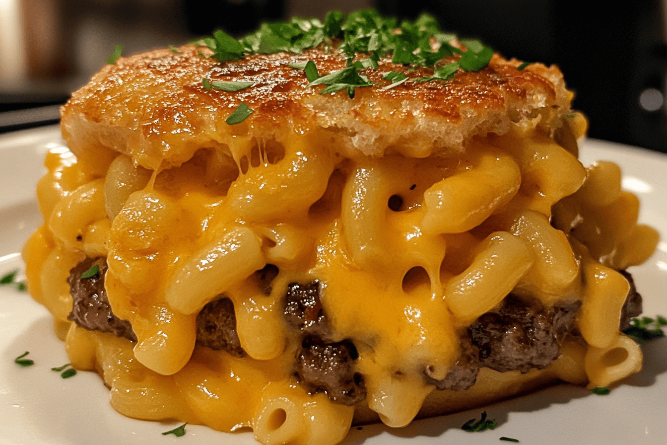 hamburger mac and cheese