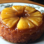 mini pineapple upside down cake