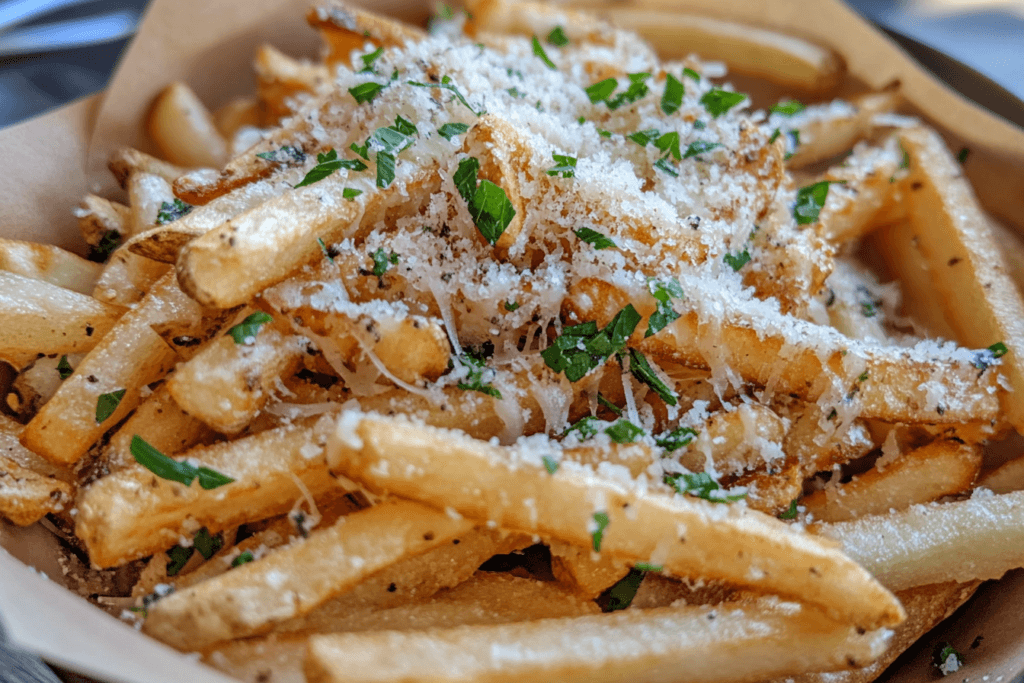 parmesan truffle fries