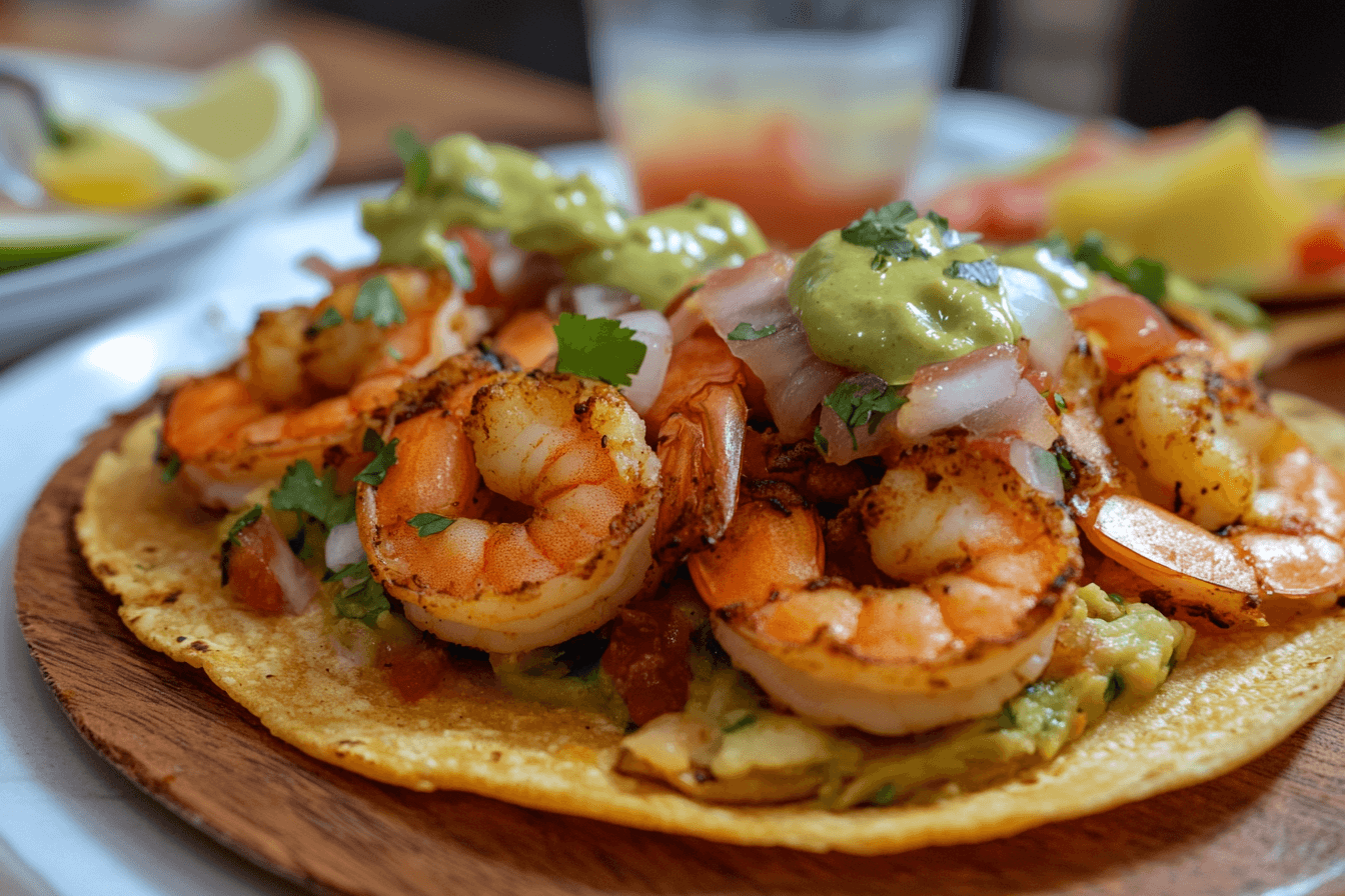 shrimp tostadas