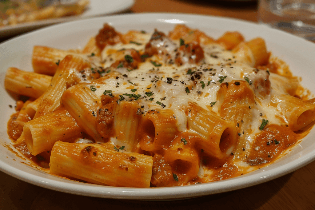 spicy rigatoni